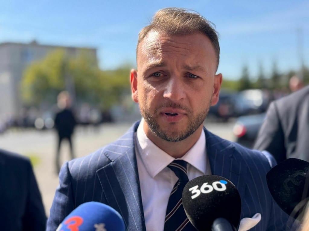 Minister vnútra Matúš Šutaj Eštok na výjazdovom rokovaní vlády v Malej Lehote. FOTO: HN/Akos Cséplö