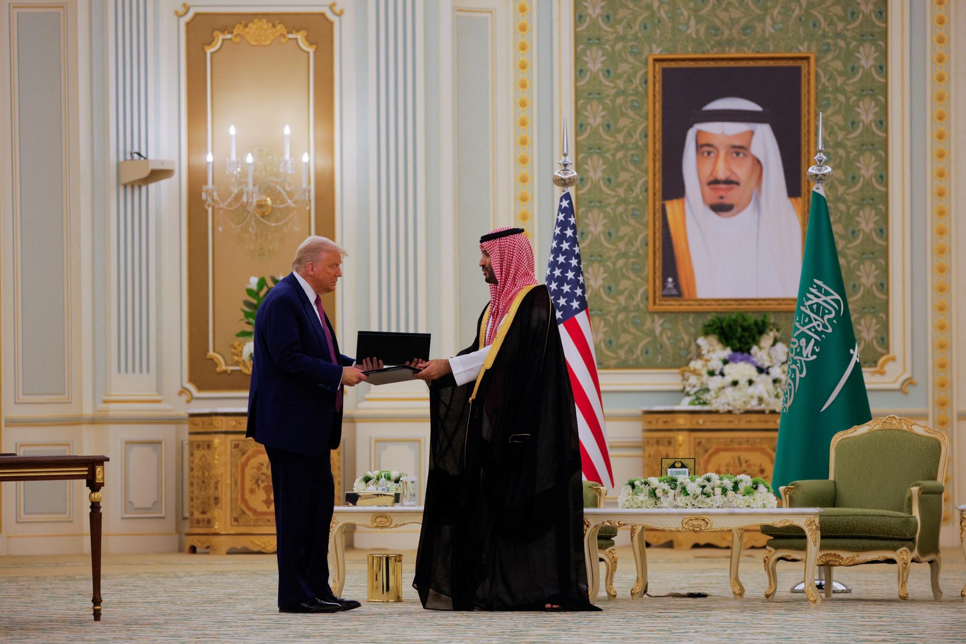 Trump a saudský princ bin Salmán podpísali dohodu o hospodárskom partnerstve