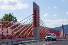 Na snímke nový privádzač pri Kysuckom Novom Meste. FOTO: TASR/Daniel Stehlík