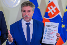Na snímke člen predsedníctva KDH a ekonomický expert Jozef Hajko. FOTO. TASR