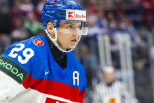 Slovenský hokejový reprezentant Michal Ivan. FOTO: TASR/Jakub Kotian