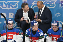 V súčasnom reprezentačnom výbere Vladimíra Országha sú len dvaja hráči z NHL. FOTO: TASR/J. Kotian