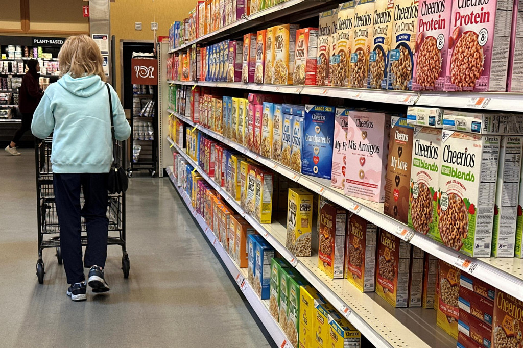 Supermarket v USA. FOTO: REUTERS