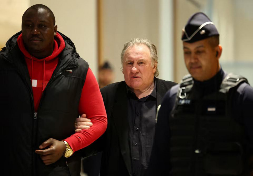 Francúzsky herec Gérard Depardieu na súde v Paríži. FOTO: Reuters