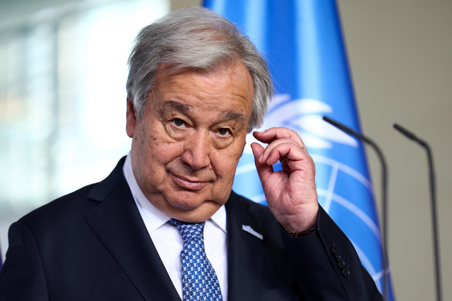OSN je pripravená podporiť spravodlivý mier na Ukrajine, tvrdí Guterres a hovorí o celistvosti krajiny