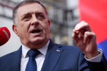 Prezident Republiky Srbskej Milorad Dodik. FOTO: Reuters