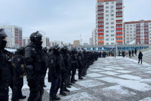 Ruská polícia. FOTO: Reuters