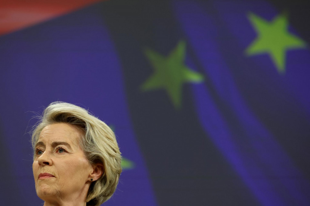 Šéfka Európskej komisie Ursula von der Leyenová. FOTO: REUTERS