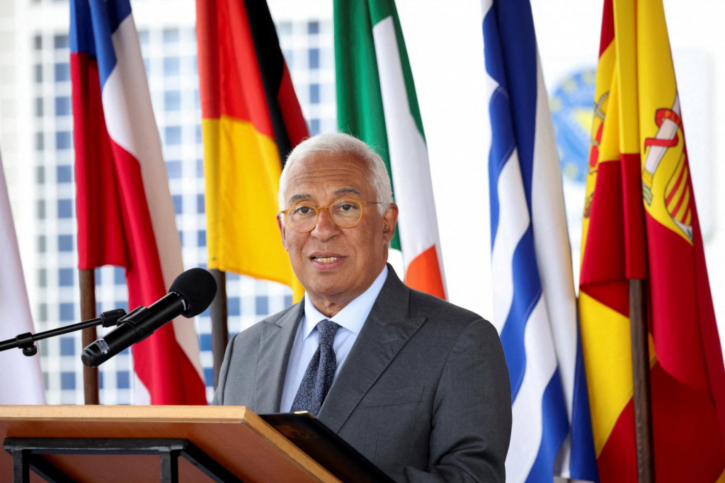 Predseda Európskej rady António Costa. FOTO: Reuters