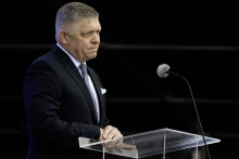 Predseda vlády Robert Fico. FOTO: TASR/Martin Baumann