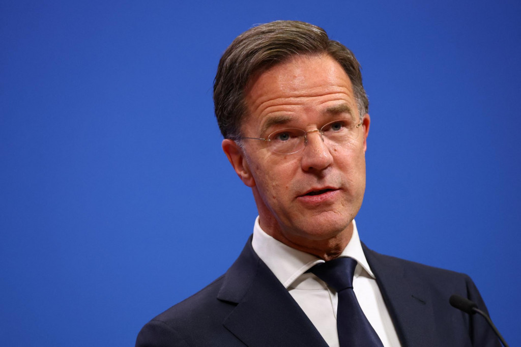 Generálny tajomník Severoatlantickej aliancie Mark Rutte. FOTO: Reuters