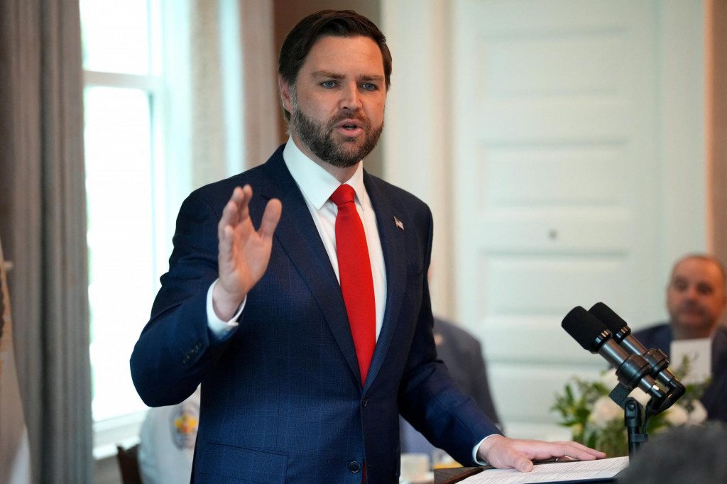 Americký viceprezident J.D. Vance. FOTO: Reuters