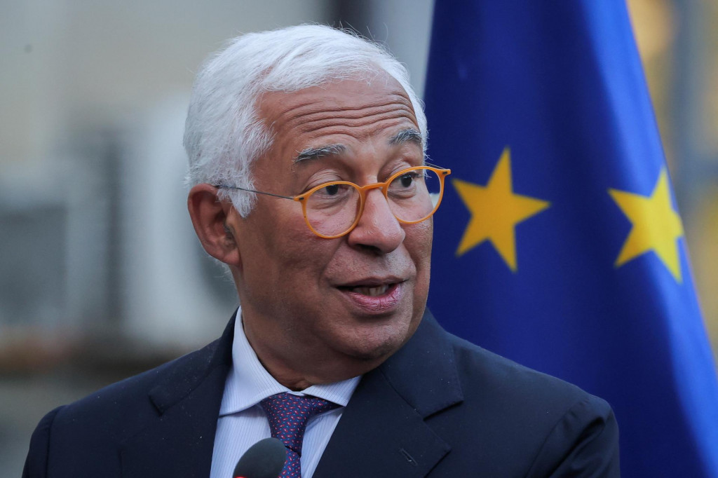 Predseda Európskej rady António Costa. FOTO: Reuters