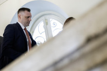 Podpredseda vlády a minister životného prostredia Tomáš Taraba. FOTO: TASR/Martin Baumann