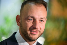 Na snímke minister vnútra Matúš Šutaj Eštok (Hlas). FOTO: TASR/Jaroslav Novák