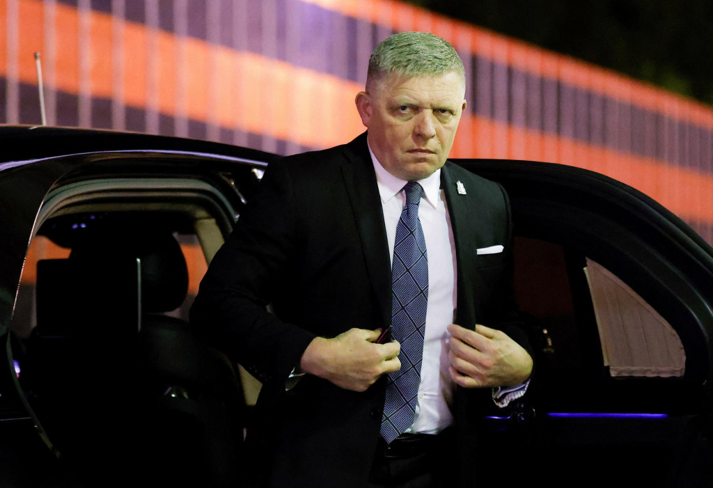 Premiér Robert Fico. FOTO: Reuters