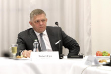 Premiér Robert Fico (Smer-SD). FOTO: TASR/Ján Krošlák