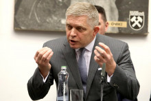 Premiér Robert Fico (Smer-SD). FOTO: TASR/Ján Krošlák