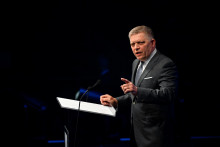Premiér Robert Fico. FOTO: Reuters