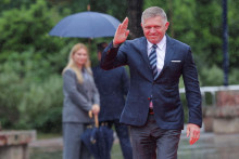 Premiér Robert Fico. FOTO: Reuters