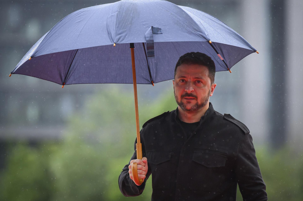 Ukrajinský prezident Volodymyr Zelenskyj. FOTO: TASR/AP