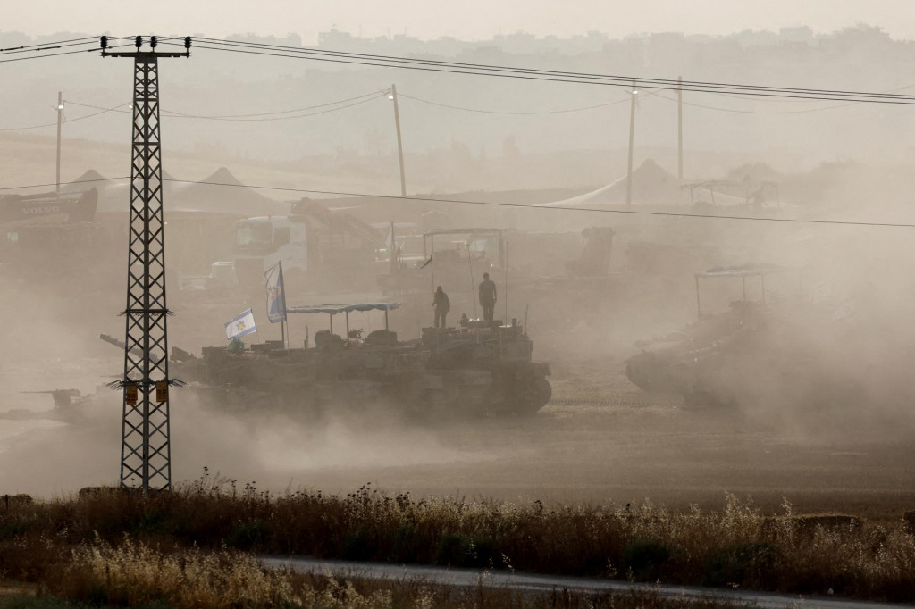 Izraelská armáda. FOTO: Reuters