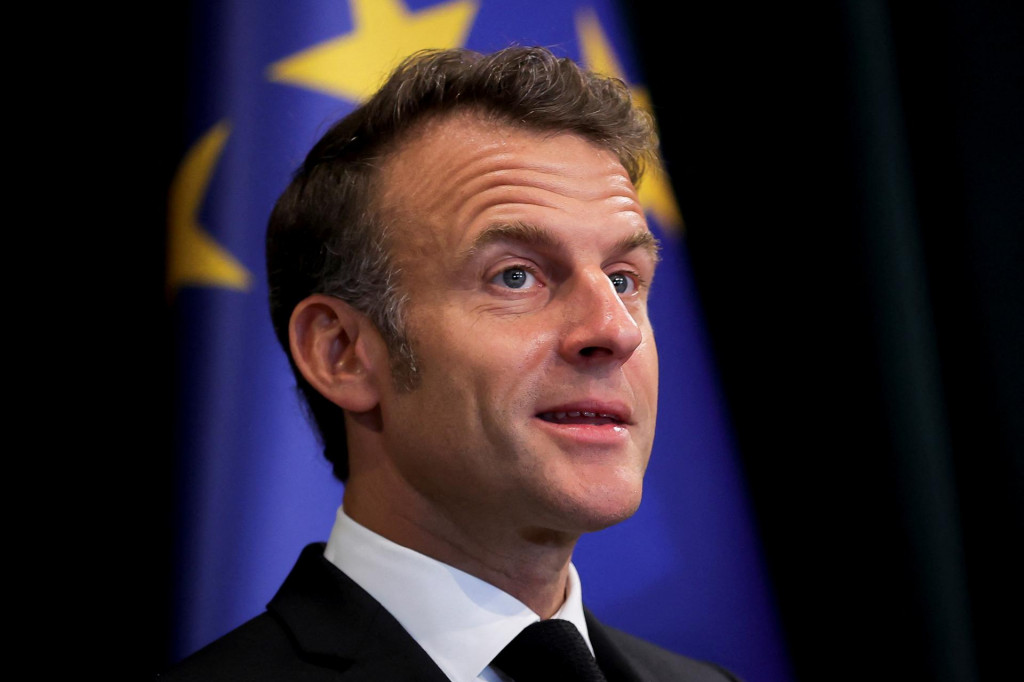 Francúzsky prezident Emmanuel Macron. FOTO: Reuters