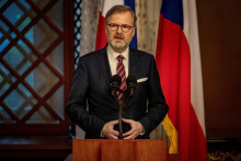 Český premiér Petr Fiala. FOTO: Reuters