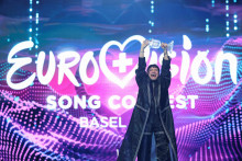 Víťaz 69. ročníku Eurovízie JJ, reprezentujúci Rakúsko. FOTO: Reuters