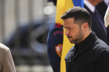Ukrajinský prezident Volodymyr Zelenskyj. FOTO: TASR/AP