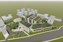 Takto by mal vyzerať nový areál za 30 miliónov eur. FOTO: Architektonická kancelária Jegon