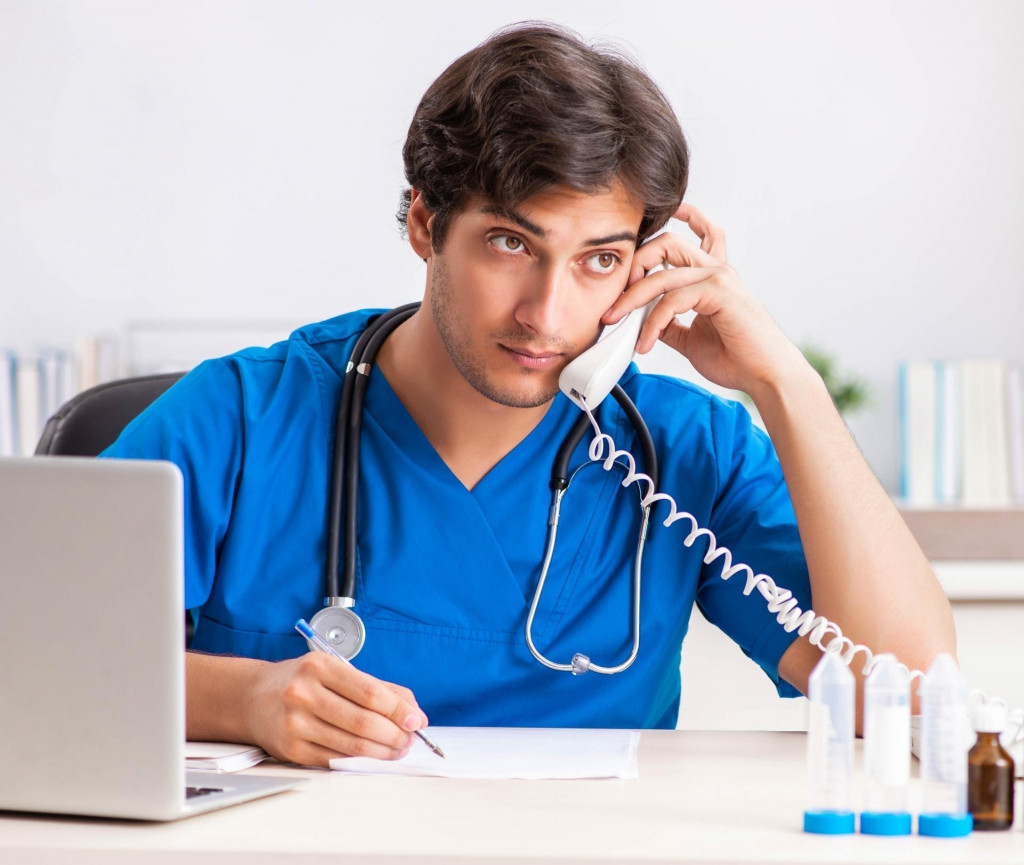 Telemedicína - ilustračné foto