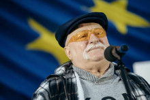 Bývalý poľský prezident Lech Walesa v októbri 2021. FOTO: REUTERS