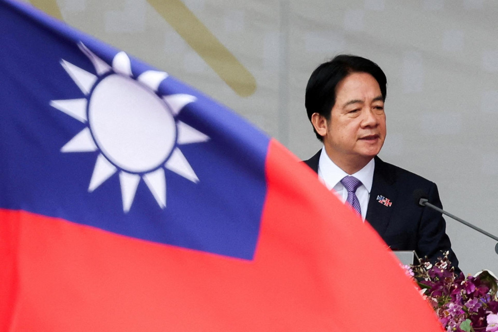 Taiwanský prezident Laj Čching-te hovoril o potrebe „pripraviť sa na vojnu s cieľom vyhnúť sa vojne“. FOTO: Reuters