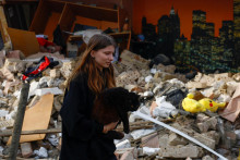 Rusi v nedeľu podnikli najrozsiahlejší dronový útok na Ukrajinu od začiatku vojny. Na viacero oblastí vypustili dovedna 273 dronov. FOTO: Reuters