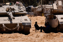 Izraelská armáda. FOTO: Reuters