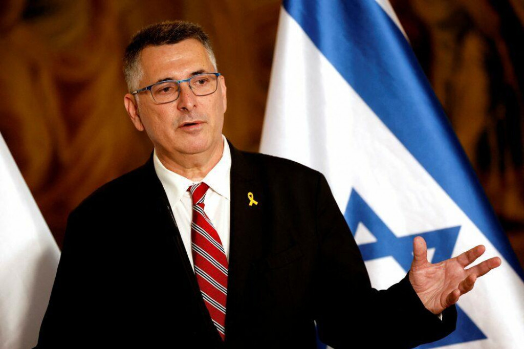 Izraelský minister zahraničných vecí Gideon Saar. FOTO: Reuters