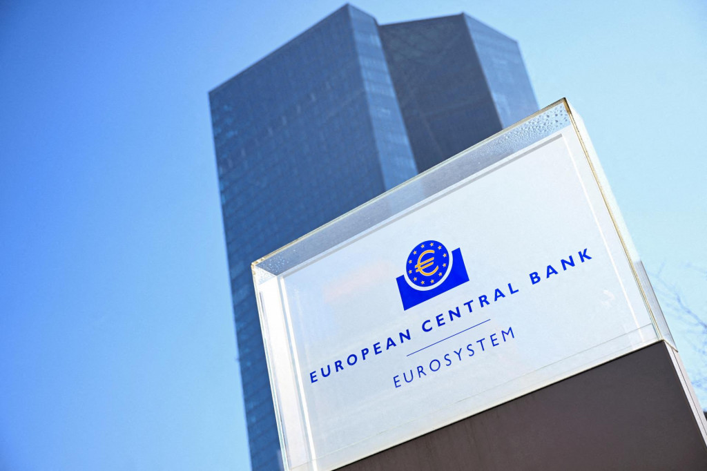 Budova Európskej centrálnej banky vo Frankfurte, FOTO: REUTERS