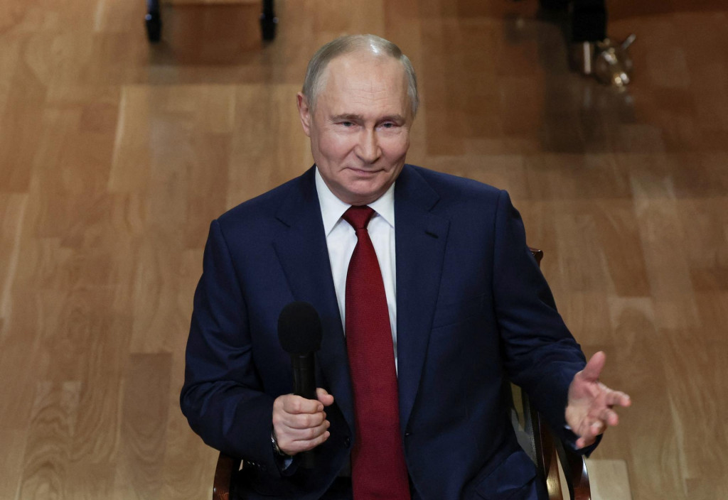 Ruský prezident Vladimir Putin. FOTO: Reuters