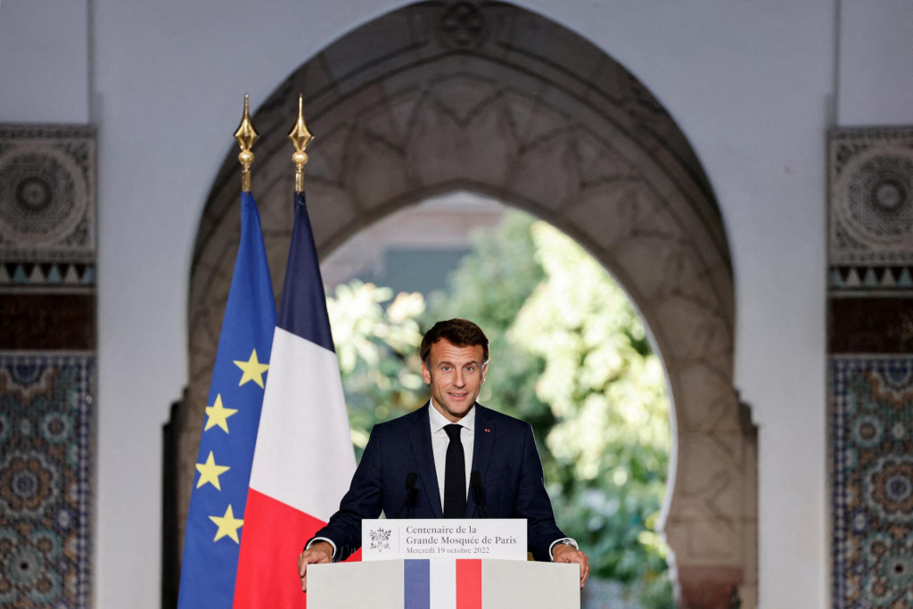 Francúzsky prezident Emmanuel Macron. FOTO: Reuters