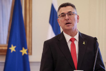 Izraelský minister zahraničných vecí Gideon Saar. FOTO: Reuters
