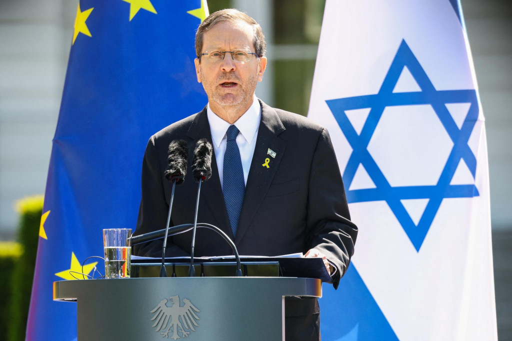 Izraelský prezident Jicchak Herzog. FOTO: REUTERS