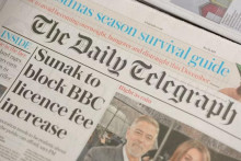 The daily Telegraph. FOTO: REUTERS