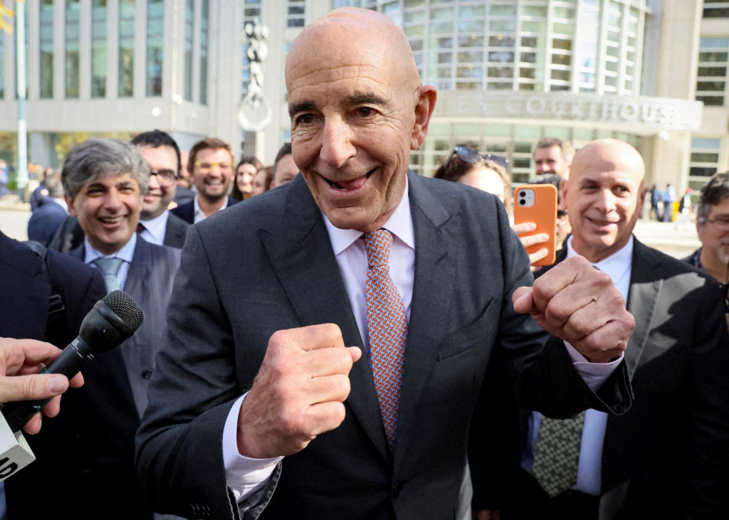 Osobitný vyslanec amerického prezidenta Donalda Trumpa pre Sýriu Thomas Barrack v roku 2022. FOTO: REUTERS