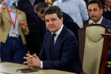 Novozvolený rumunský prezident Nicusor Dan. FOTO: REUTERS