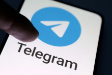 Logo aplikácie Telegram. FOTO: REUTERS