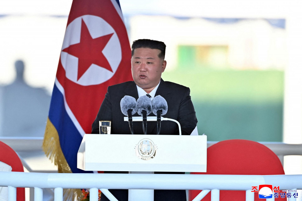 Severokórejský vodca Kim Čong-un. FOTO: Reuters/KCNA