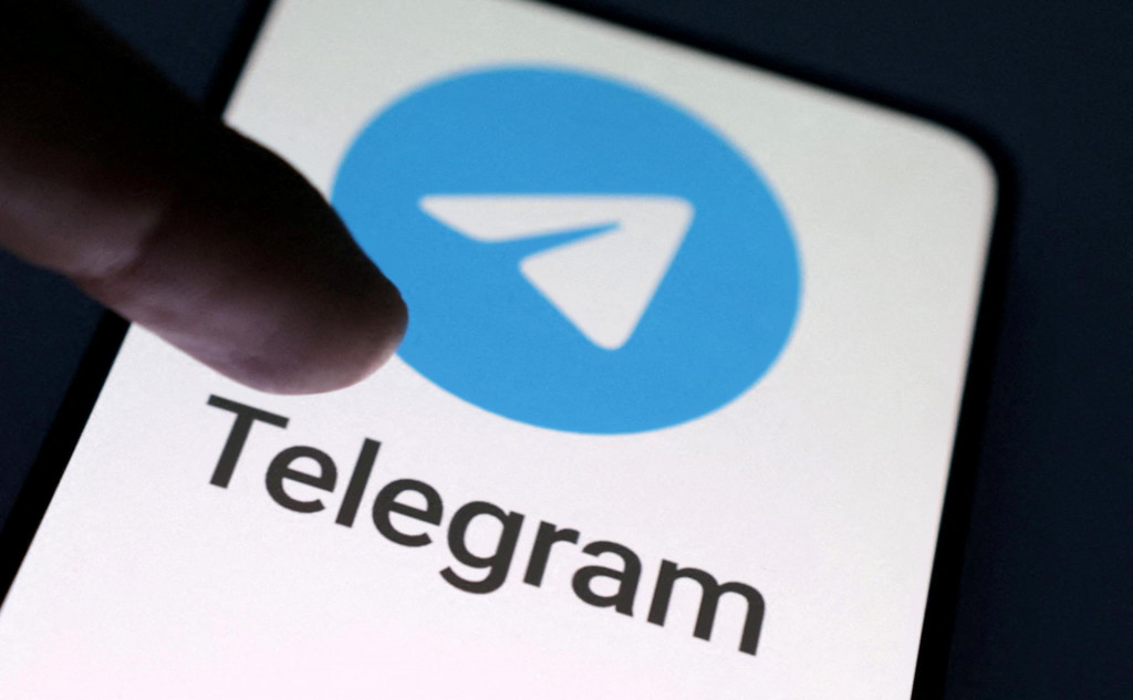 Logo aplikácie Telegram. FOTO: REUTERS