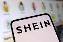 Logo internetového predajcu Shein, FOTO: REUTERS