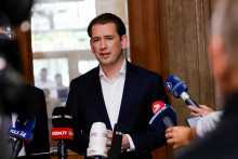 Bývalý rakúsky kancelár Sebastian Kurz. FOTO: Reuters